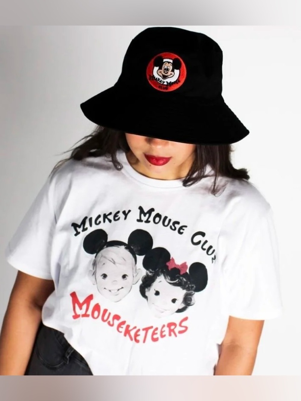 Cakeworthy Disney Mousketeer Crop Top